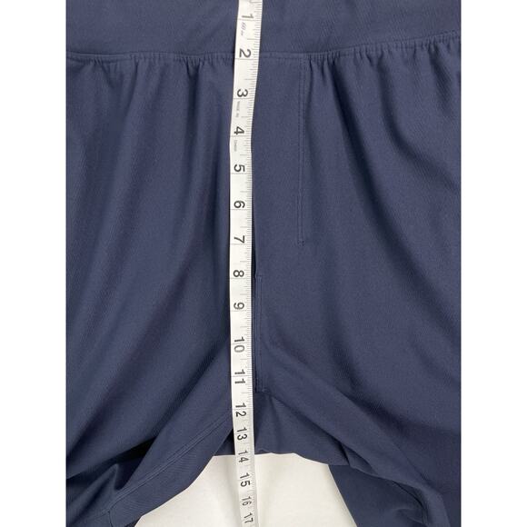 Lululemon Navy Blue Joggers Men Sz XL Reflective Drawstring Lounger Active Pants - Picture 9 of 10